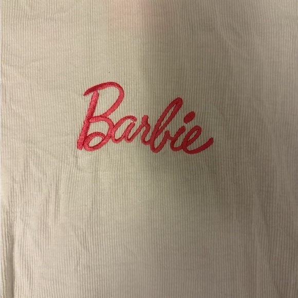Y2K style Barbie embroidered long sleeve shirt - Picture 2 of 5